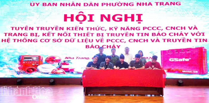 UBND phường Nha Trang tuyên truyền phòng cháy, chữa cháy cho hơn 250 đại biểu
