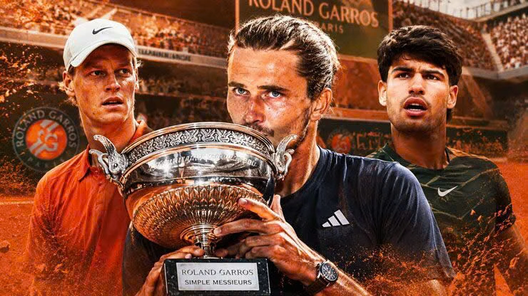 Tay vợt người Đức Zverev vô địch tại Roland Garros, danh hiệu Grand Slam đầu tiên trong sự nghiệp