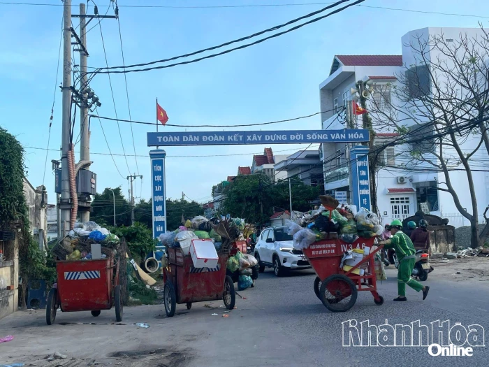 Phường Tây Nha Trang: Cần bố trí điểm tập kết rác thải