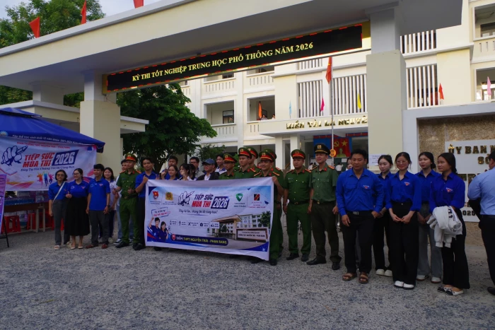[Video] Tuổi trẻ Công an Khánh Hoà đồng hành cùng các sĩ tử trong Kỳ thi THPT Quốc gia 2026