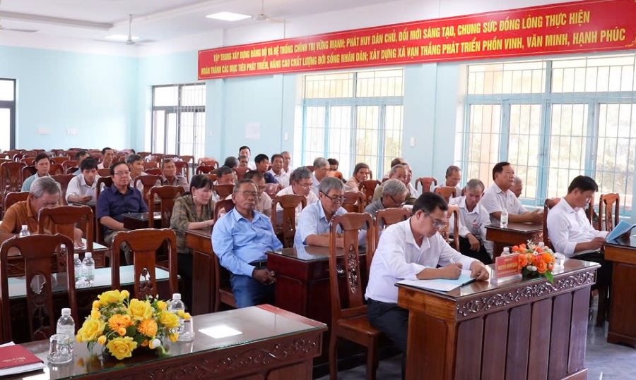 Hội Cựu chiến binh xã Vạn Thắng triển khai nhiệm vụ công tác hội 6 tháng cuối năm 2026