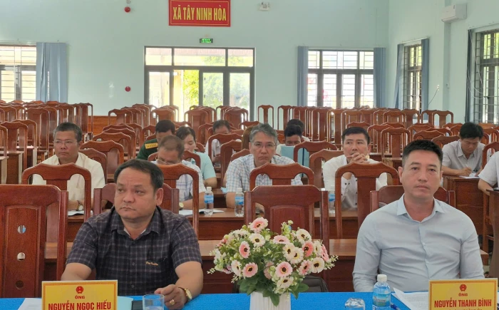 Xã Tây Ninh Hòa triển khai nhiệm vụ phòng, chống thiên tai năm 2026