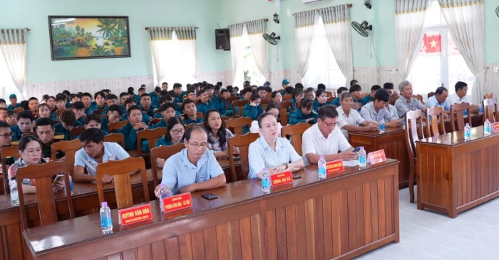 Xã Vạn Thắng khai mạc huấn luyện dân quân năm thứ nhất - đợt 2 