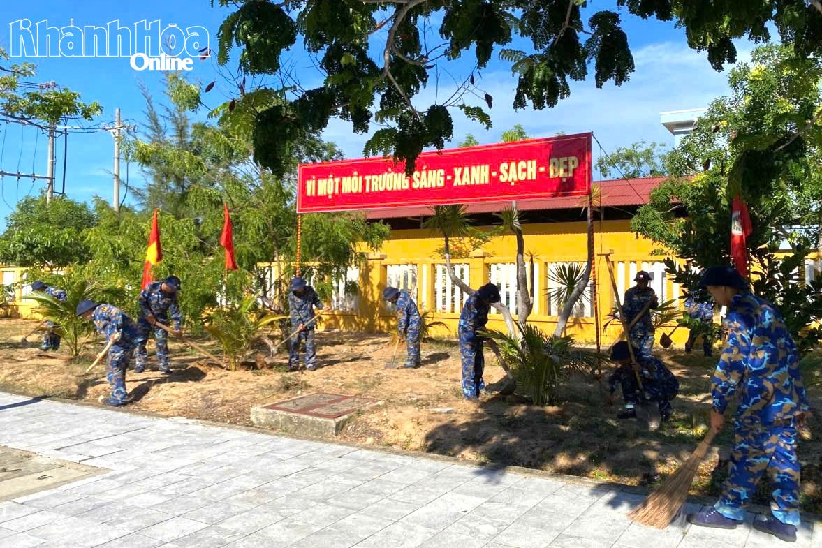 Tuổi trẻ Lữ đoàn 957 ra quân “Ngày thứ Bảy tình nguyện”