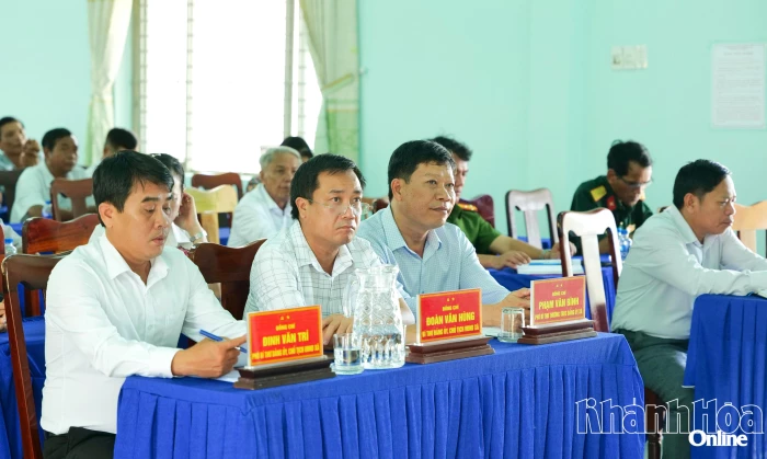 Đại biểu HĐND tỉnh tiếp xúc cử tri xã Lâm Sơn