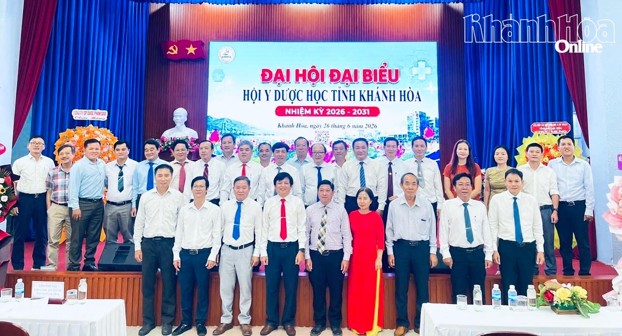 Đại hội đại biểu Hội Y Dược học tỉnh Khánh Hòa nhiệm kỳ 2026 - 2031