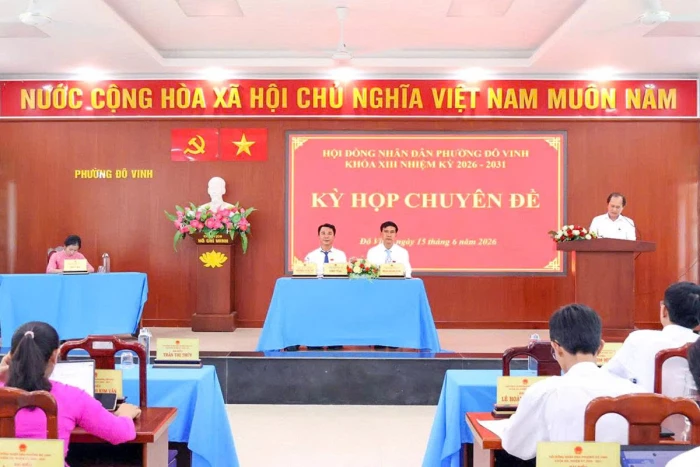 Kỳ họp chuyên đề HĐND phường Đô Vinh khóa XIII