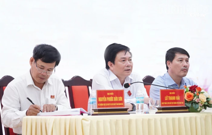 Đại biểu HĐND tỉnh Khánh Hòa tiếp xúc cử tri các phường Cam Ranh và Cam Linh