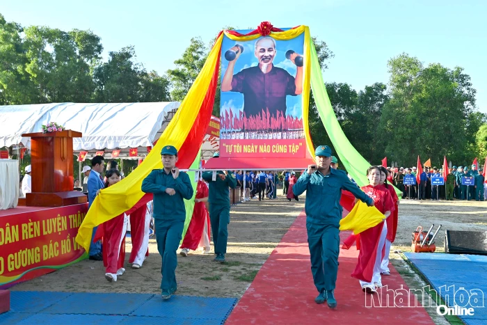 Khai mạc Đại hội Thể dục thể thao xã Diên Điền lần thứ I năm 2026