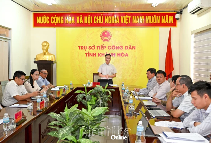 Tiếp tục tăng cường sự lãnh đạo của Đảng trong tiếp công dân, giải quyết khiếu nại, tố cáo, kiến nghị, phản ánh