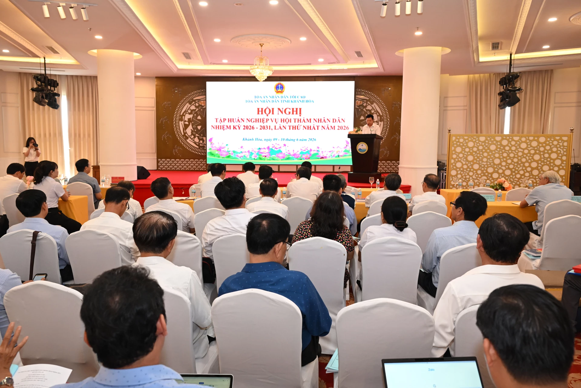 Tập huấn nghiệp vụ hội thẩm nhân dân nhiệm kỳ 2026 - 2031