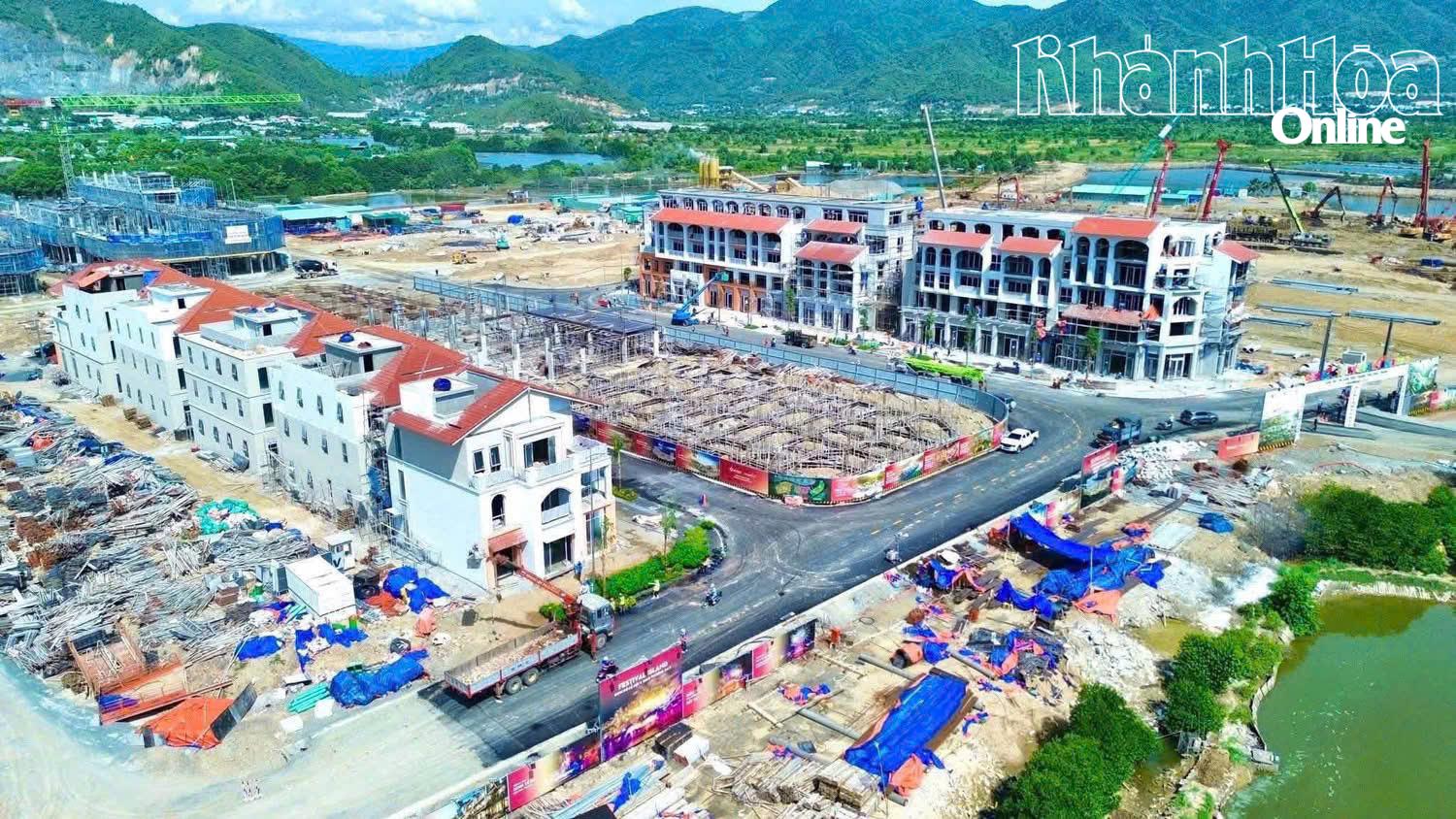 Dự án Khu đô thị hỗn hợp Nha Trang là một trong những dự án có đóng góp lớn vào ngân sách. Ảnh: V.KỲ
