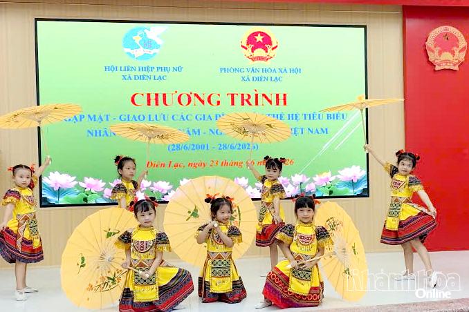 Một tiết mục văn nghệ tại chương trình.