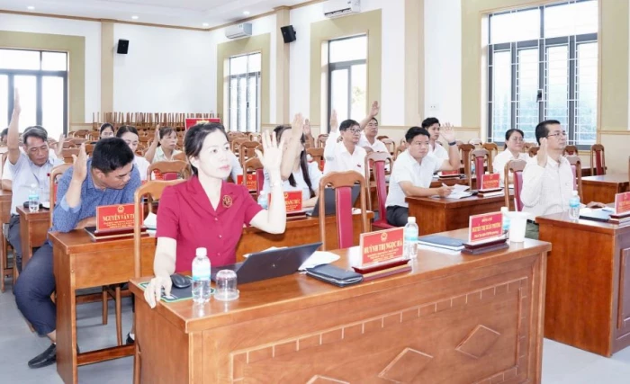 Kỳ họp chuyên đề HĐND phường Bắc Cam Ranh khóa II