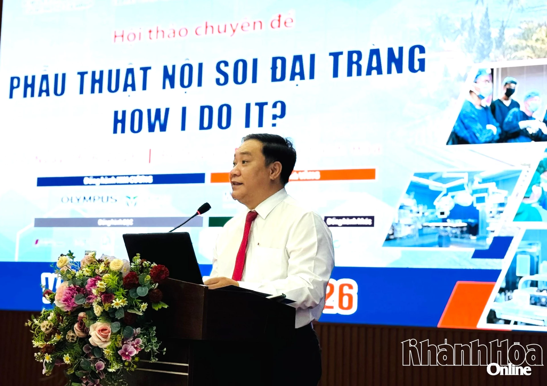 Lãnh đạo Sở Y tế phát biểu tại hội nghị.