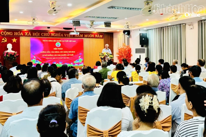 Hội thảo hướng dẫn, xây dựng mô hình cơ sở dưỡng lão cho người cao tuổi