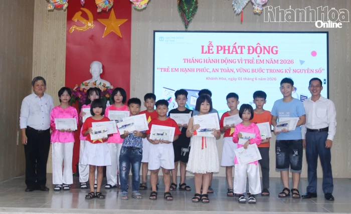Làng Trẻ em SOS Nha Trang phát động Tháng hành động vì trẻ em năm 2026