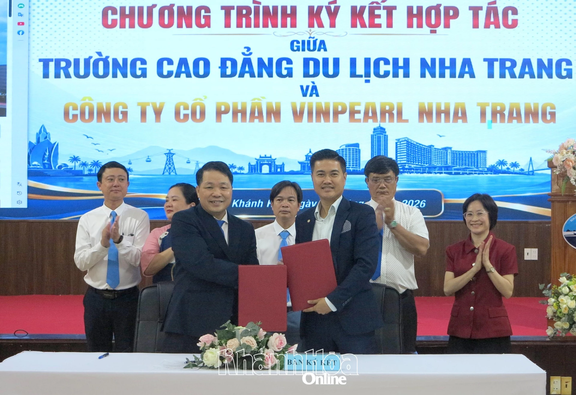 Trường Cao đẳng Du lịch Nha Trang ký kết hợp tác với 50 doanh nghiệp