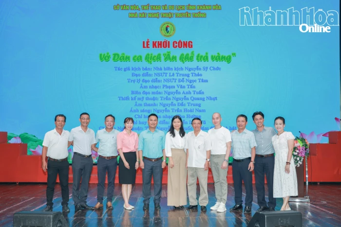 Khởi công dàn dựng vở dân ca kịch bài chòi “Ăn khế trả vàng”