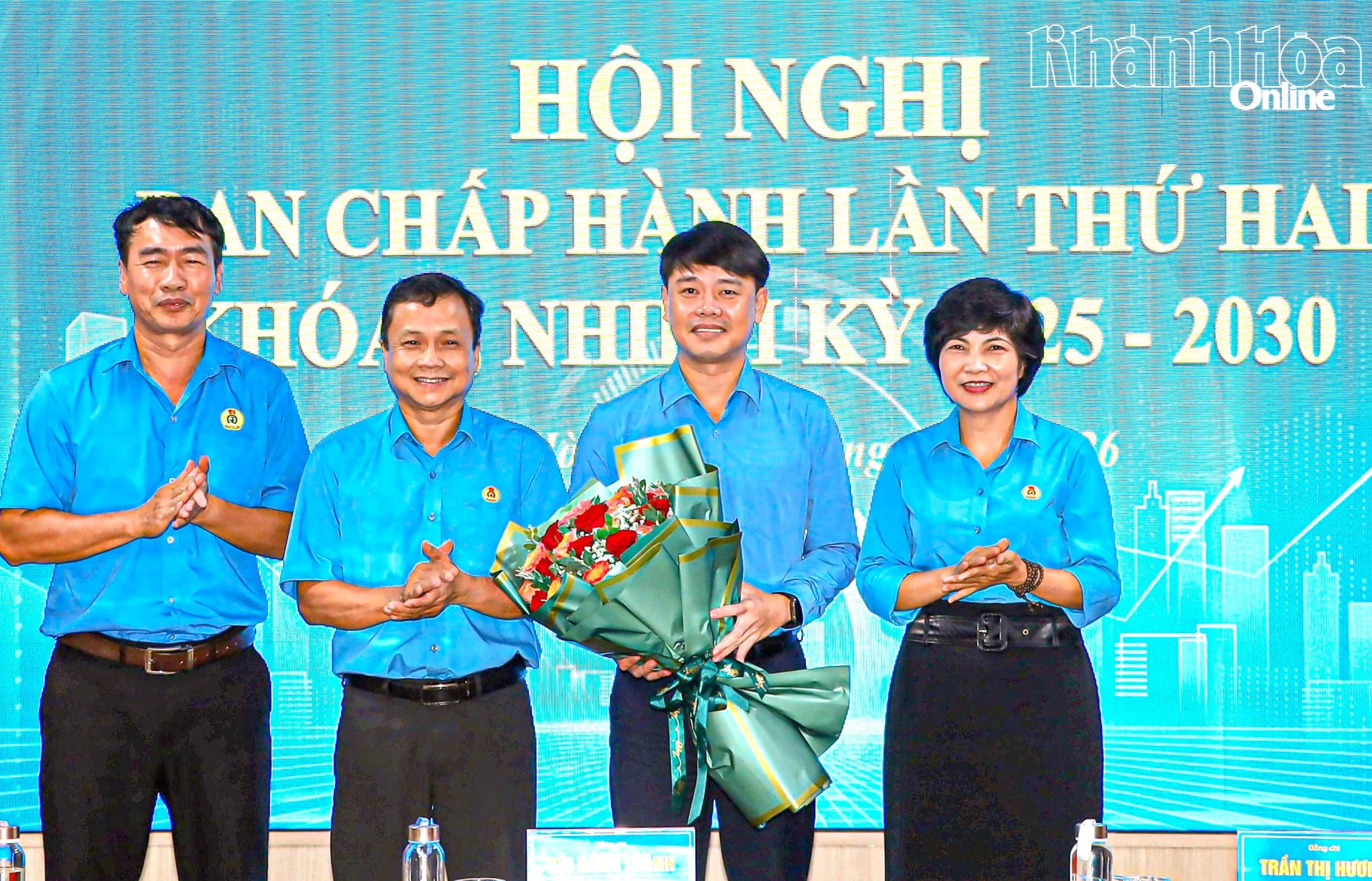 Ông Bùi Hoài Nam được bầu giữ chức Chủ tịch Liên đoàn Lao động tỉnh Khánh Hòa khóa I