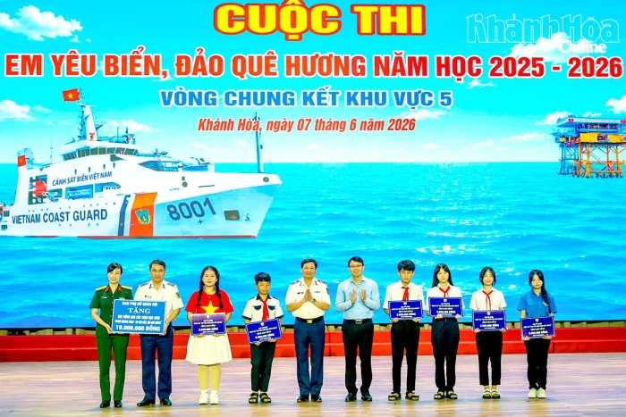 Vòng chung kết khu vực 5, Cuộc thi “Em yêu biển, đảo quê hương” năm học 2025 - 2026