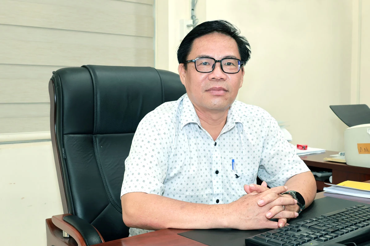 Ông Trần Quang Ngọc - Phó Giám đốc Sở Xây dựng.