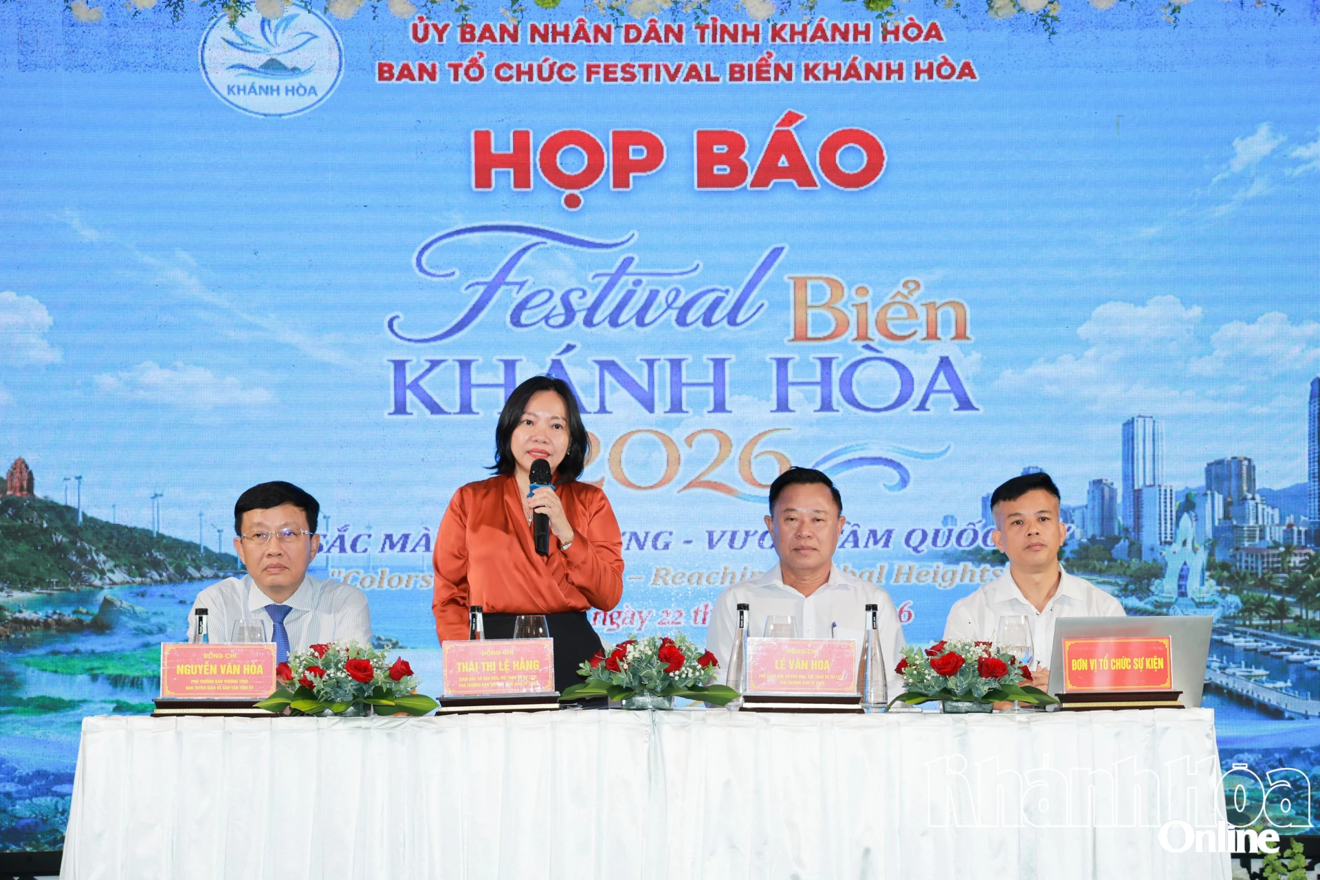 Họp báo giới thiệu về Festival Biển Khánh Hòa năm 2026