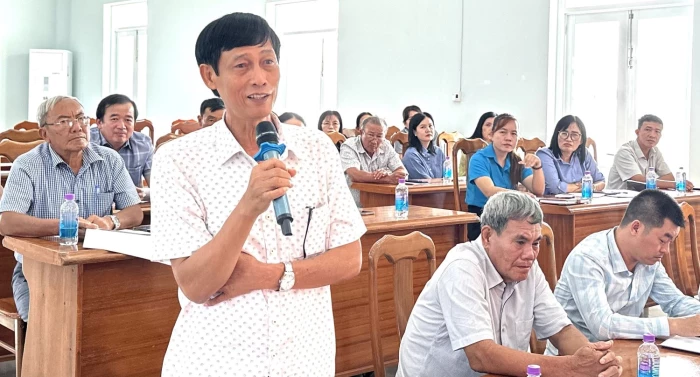 Phường Đông Ninh Hòa tổ chức lấy ý kiến phương án sắp xếp tổ dân phố