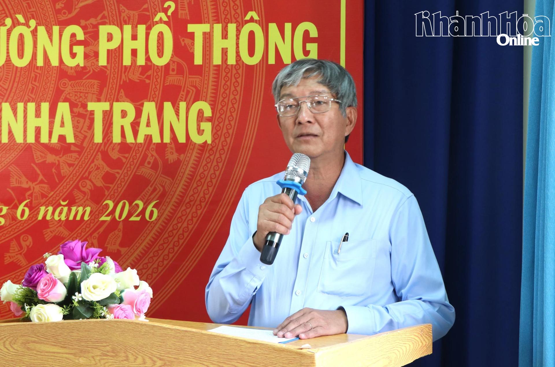 Bàn giao Trường Phổ thông Hermann Gmeiner Nha Trang về Sở Giáo dục và Đào tạo Khánh Hòa quản lý.