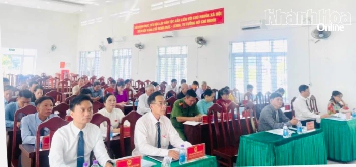 Kỳ họp thứ 2 HĐND xã Diên Thọ khóa XIV