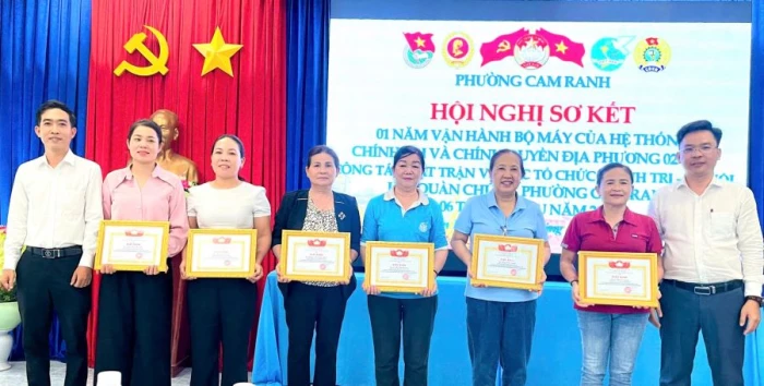 Phường Cam Ranh sơ kết 1 năm vận hành mô hình chính quyền địa phương 2 cấp 