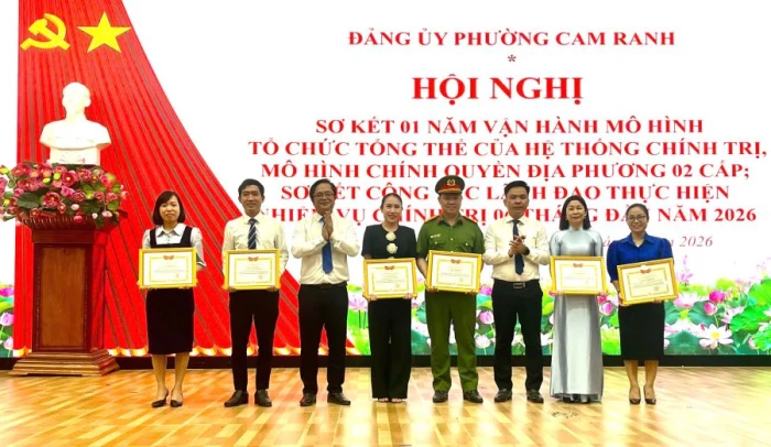 Phường Cam Ranh sơ kết 1 năm vận hành mô hình chính quyền địa phương 2 cấp