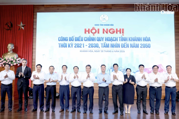 Công bố Điều chỉnh Quy hoạch tỉnh Khánh Hòa thời kỳ 2021 - 2030, tầm nhìn đến năm 2050