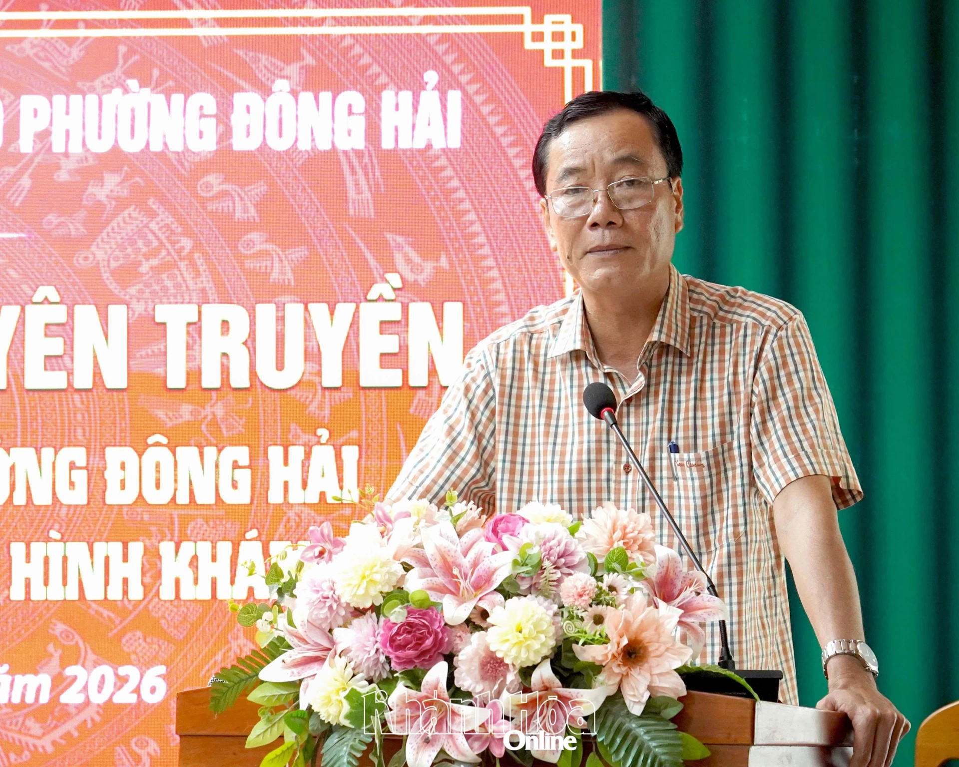 Ông Trần Ngọc Quang phát biểu tại lễ ký kết.