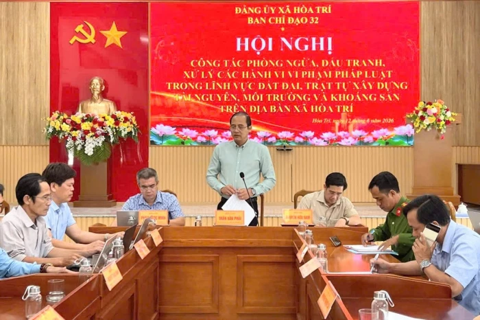 Xã Hòa Trí tăng cường quản lý về đất đai, khoáng sản và môi trường