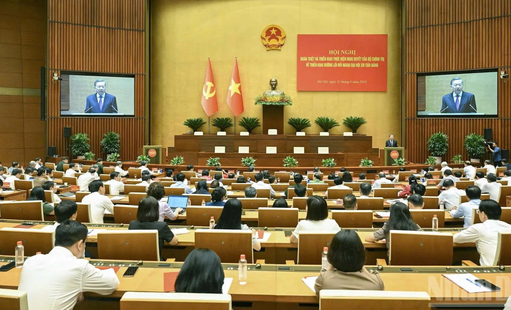 Phát biểu của Tổng Bí thư, Chủ tịch nước Tô Lâm tại Hội nghị toàn quốc quán triệt, triển khai thực hiện Nghị quyết số 06-NQ/TW về triển khai đường lối đối ngoại Đại hội XIV của Đảng