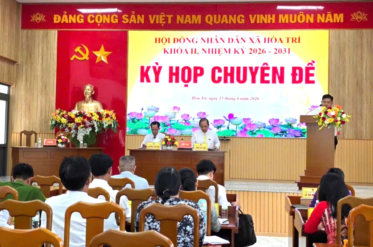 Quang cảnh kỳ họp.