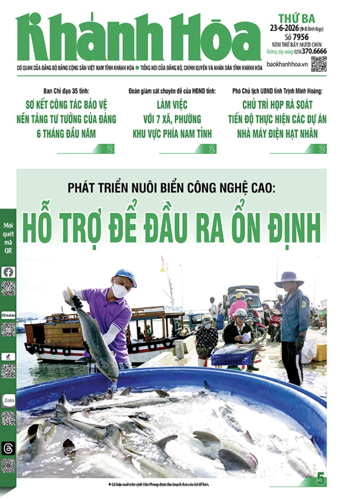 Đọc báo in số 7956 ngày 23/6/2026