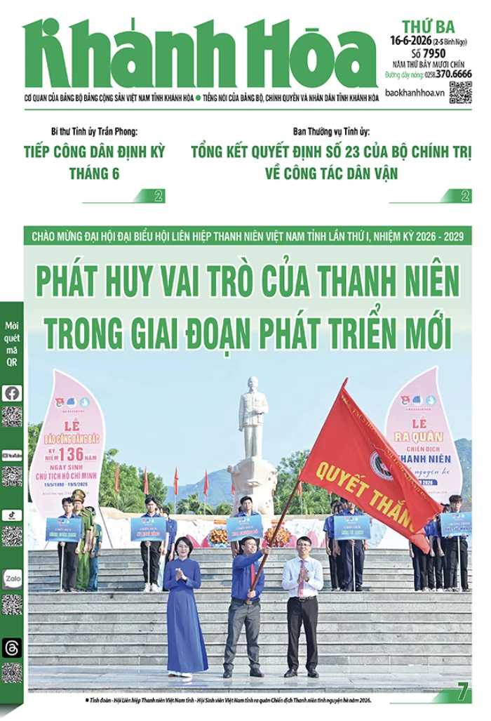 Đọc báo in số 7950 ngày 16/6/2026