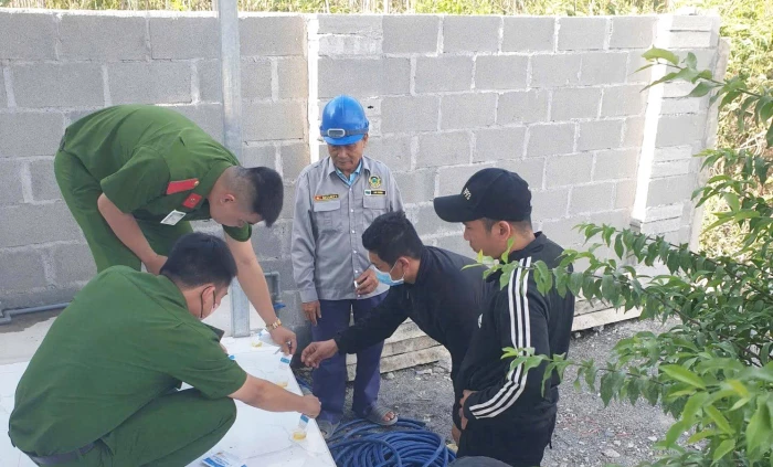 Công an phường Ba Ngòi tăng cường rà soát, xét nghiệm ma túy trong cộng đồng