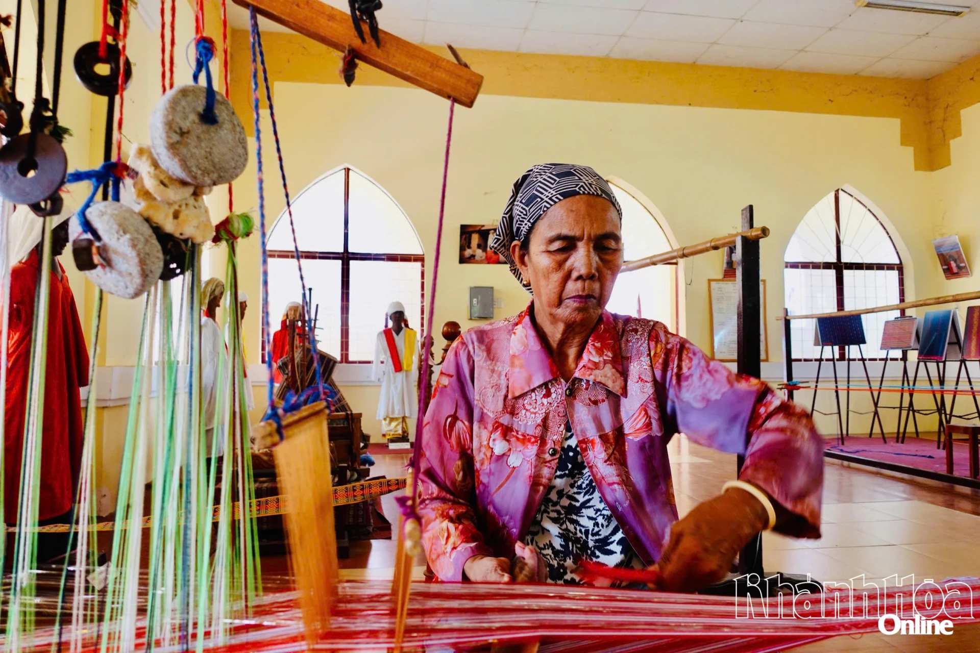 Weaving culture into threads