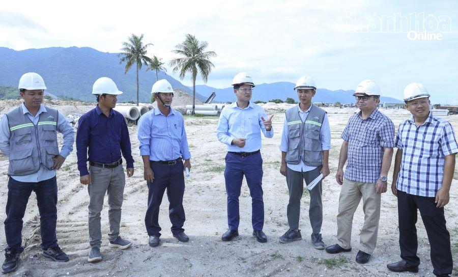 Kiểm tra công tác giải phóng mặt bằng Dự án Khu tái định cư Vạn Thắng