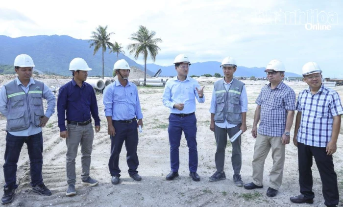 Kiểm tra công tác giải phóng mặt bằng Dự án Khu tái định cư Vạn Thắng
