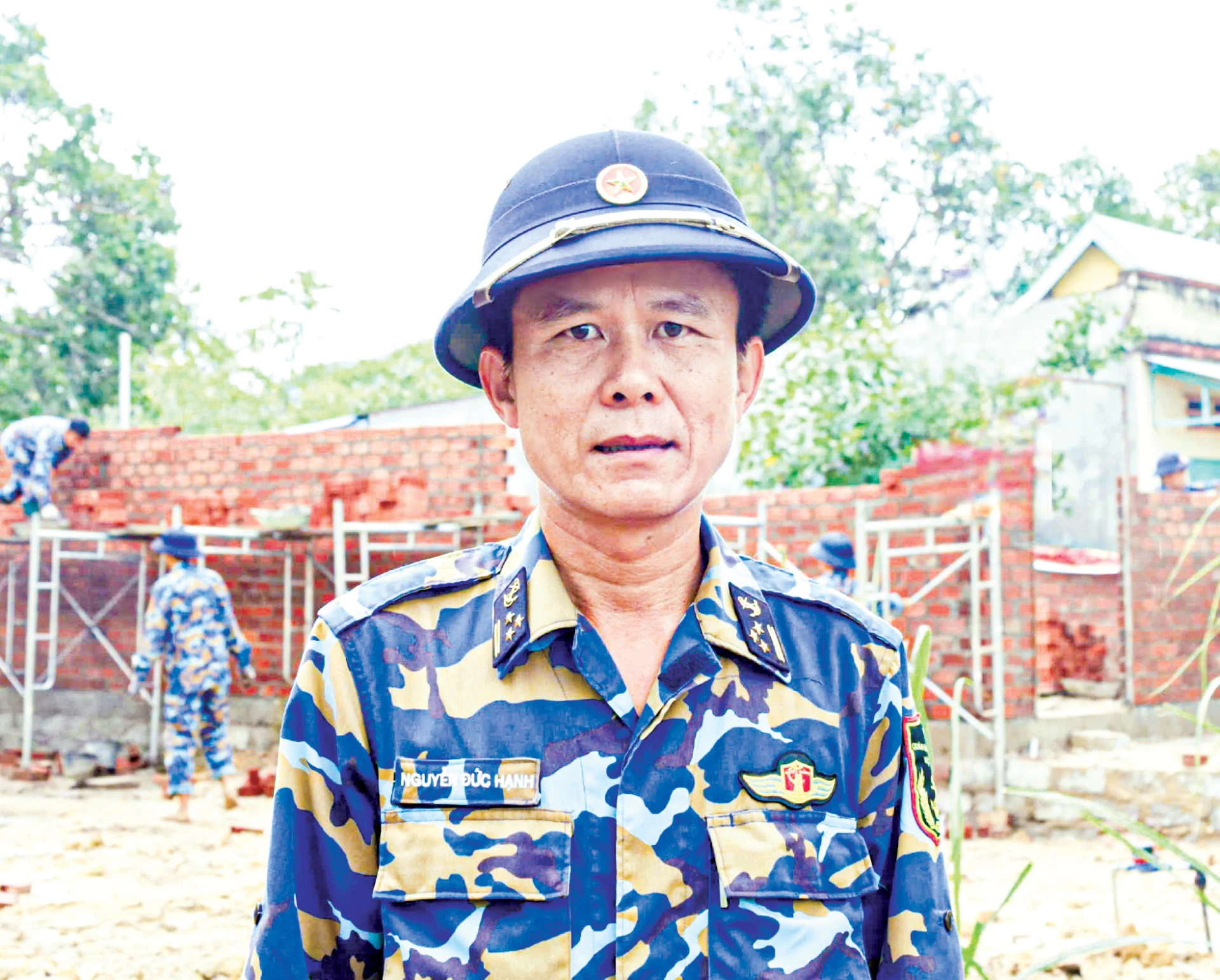 Thượng tá Nguyễn Đức Hạnh - Phó Lữ đoàn trưởng Lữ đoàn 957, Vùng 4 Hải quân.