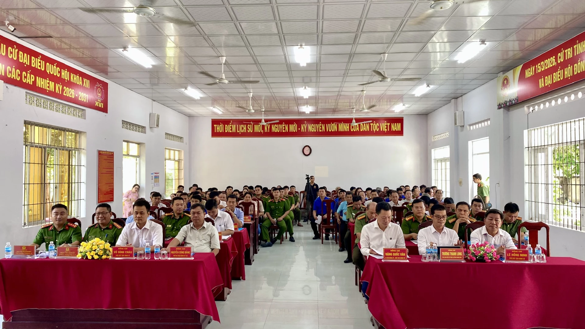 Quang cảnh buổi lễ.