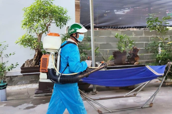 Phường Cam Ranh tổ chức chiến dịch diệt bọ gậy, lăng quăng phòng, chống bệnh sốt xuất huyết 
