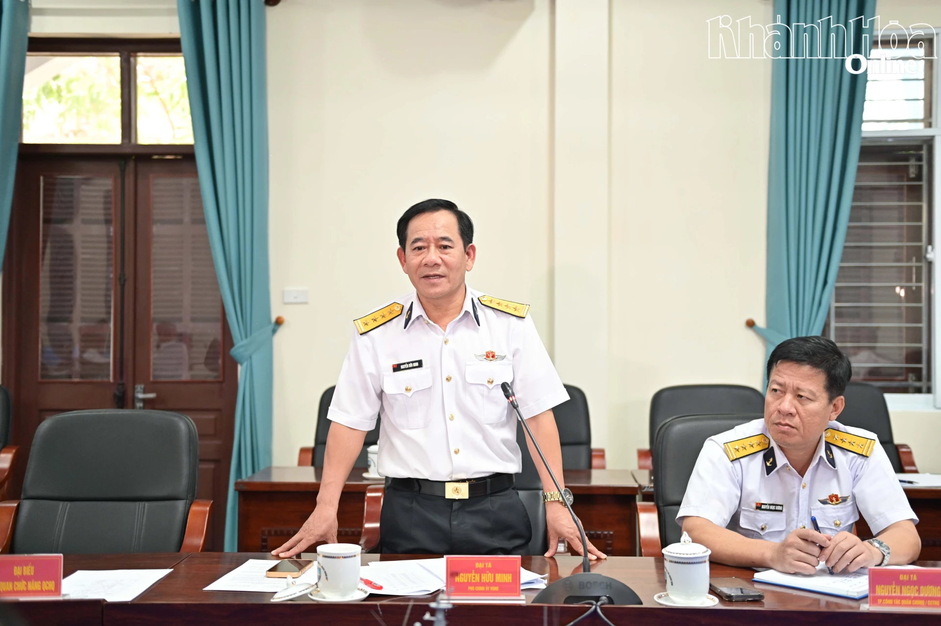 Đại tá Nguyễn Hữu Minh đánh giá những thuận lợi, khó khăn và đề xuất các giải pháp.