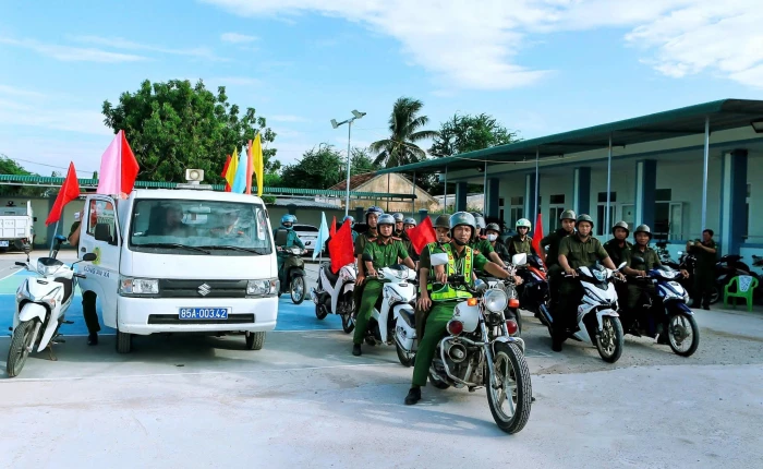 Xã Vĩnh Hải ra quân hưởng ứng Tháng hành động phòng, chống ma túy năm 2026