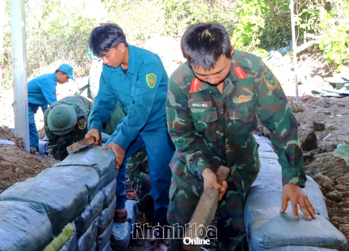 Xã Diên Khánh: Sẵn sàng cho diễn tập tác chiến khu vực phòng thủ