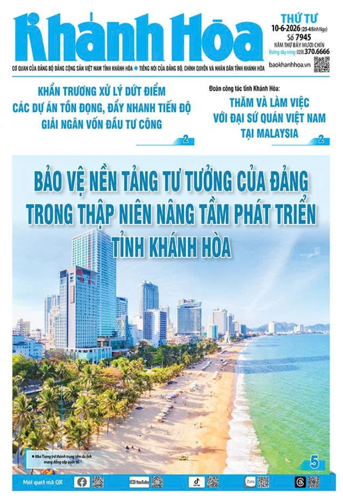 Đọc báo in số 7945 ngày 10/6/2026
